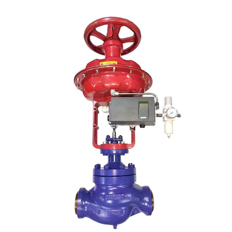 带手轮焊接式气动薄膜调节阀