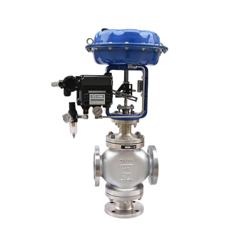 气动薄膜三通调节阀